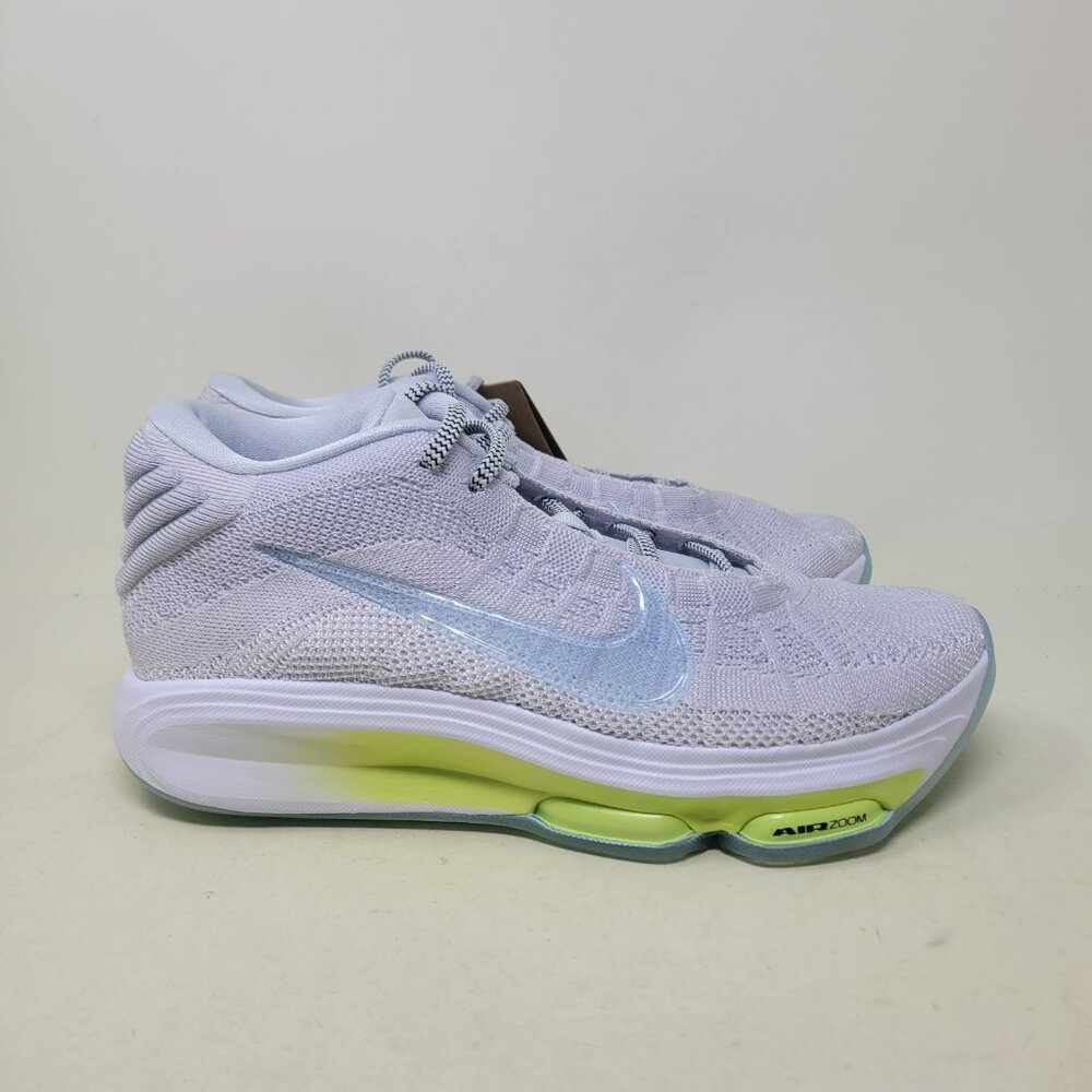 Nike GT Hustle 3 'Glacier Blue' White Sneakers Men's Size 9.5 FV5953-004 - Picture 2 of 10